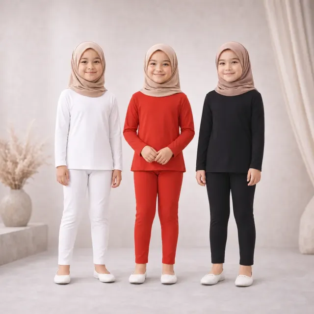 Baju Setelan Manset dan Legging Anak 1–9 tahun | Stelan Atasan Anak | Yasta Fashion