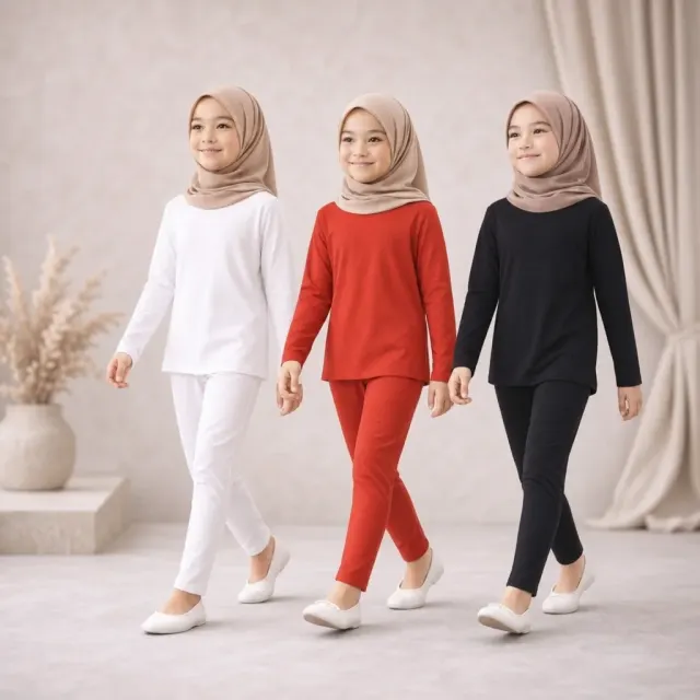 Baju Setelan Manset dan Legging Anak 1–9 tahun | Stelan Atasan Anak | Yasta Fashion