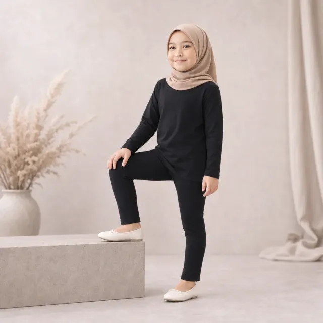 Baju Setelan Manset dan Legging Anak 1–9 tahun | Stelan Atasan Anak | Yasta Fashion