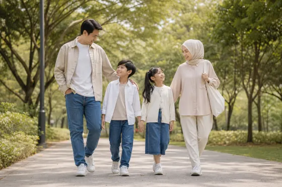 5 Ide Outfit Keluarga untuk Jalan Santai Hari Minggu: Rapi tanpa Harus Seragam