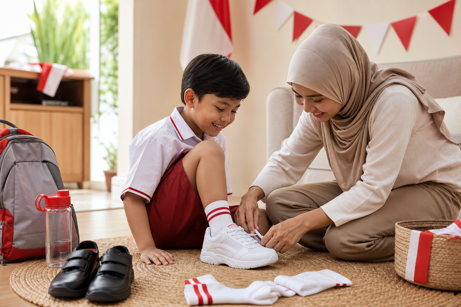 Memilih Sepatu Anak untuk Upacara dan Lomba 17-an: Nyaman Berdiri, Aman Bergerak