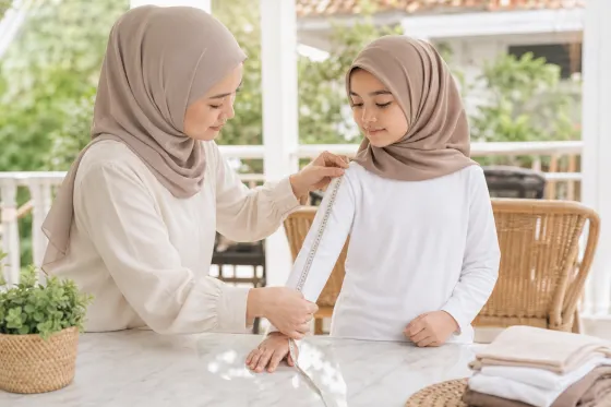 Cara Mengukur Panjang Lengan Manset Anak agar Tidak Menggulung di Pergelangan atau Terlalu Pendek