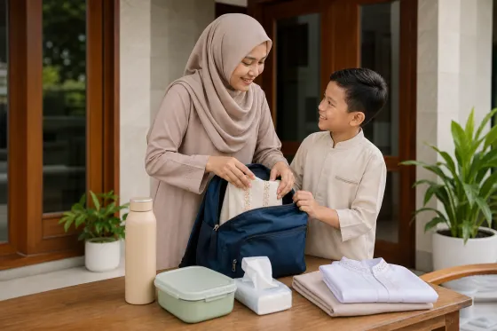 Peringatan Maulid Nabi di Sekolah: Checklist Kecil agar Anak Siap Mengikuti Acara sampai Jam Pulang