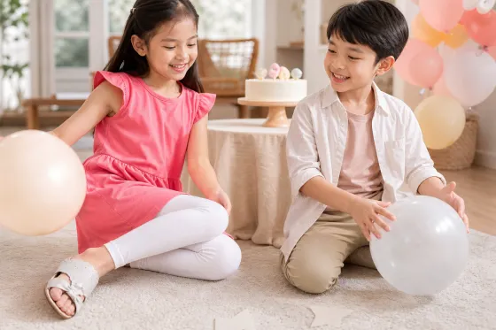 Outfit Anak untuk Ulang Tahun Teman di Rumah: Rapi untuk Foto, Tetap Bebas Bermain