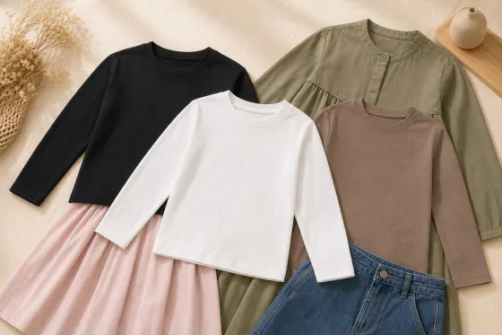 Manset Anak sebagai Inner: Memilih Hitam, Putih, atau Coklat agar Outfit Lebih Mudah Dipadukan