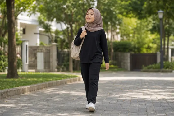 Outfit Anak untuk Hari dengan Dua Agenda: Cara Menyusun Lapisan yang Rapi dari Sekolah ke Les