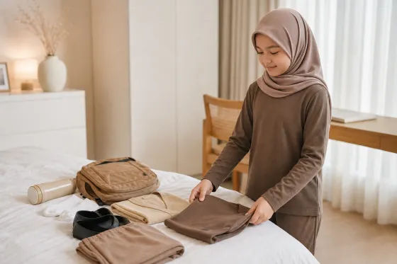 Kelas Tambahan Sabtu Pagi: Cara Menyiapkan Outfit Anak agar Praktis dari Rumah sampai Pulang