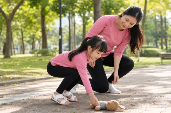 4 Gerakan Sederhana untuk Mengecek Legging Anak Nyaman Dipakai Sebelum Keluar Rumah