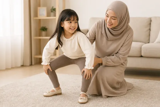 Pinggang Legging Anak Sudah Pas, tetapi Bagian Selangkangan Tertarik: Cara Mengecek Ukuran dan Potongan