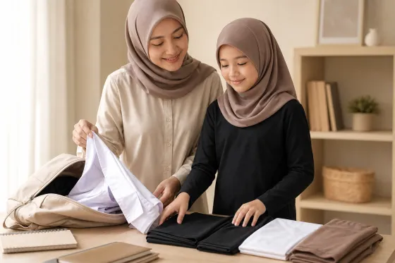Outfit Anak untuk Hari Sekolah dengan Jadwal Berbeda: Cara Menyiapkan Kombinasi yang Tidak Membingungkan