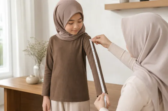 Cara Mengukur Panjang Lengan Manset Anak di Rumah agar Tidak Cepat Kedodoran