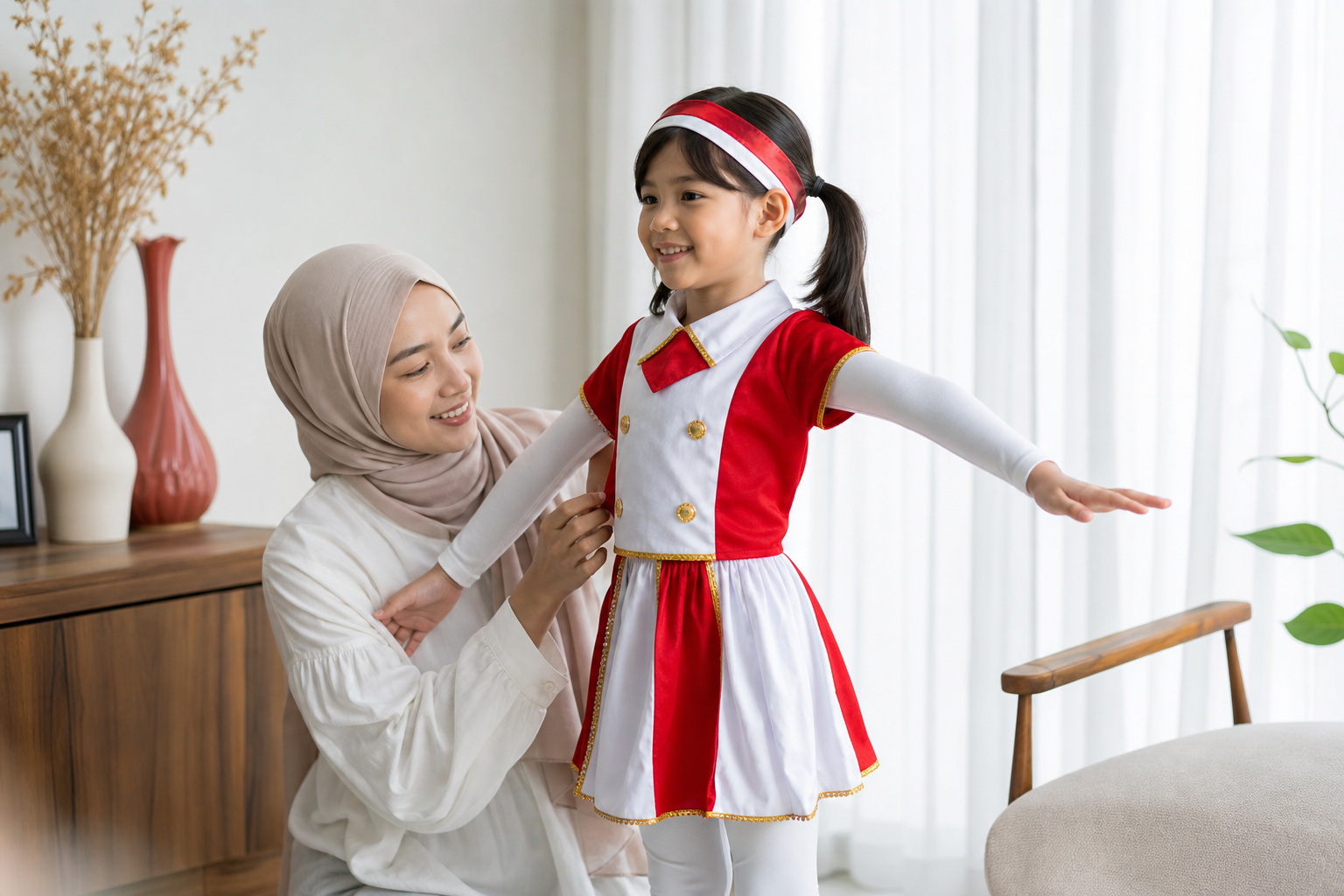 Menyiapkan Lapisan Dasar untuk Kostum Karnaval 17 Agustus Anak agar Tetap Nyaman Bergerak
