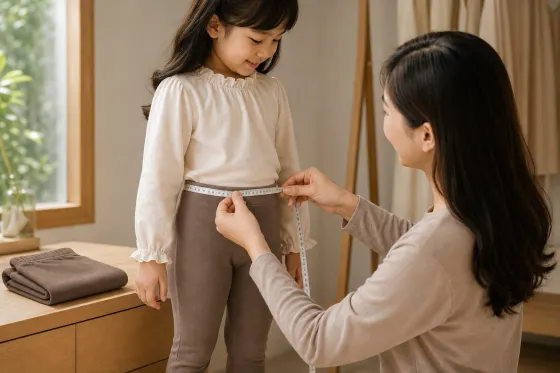 Cara Mengukur Lingkar Pinggang Legging Anak di Rumah agar Tidak Terlalu Longgar atau Menekan