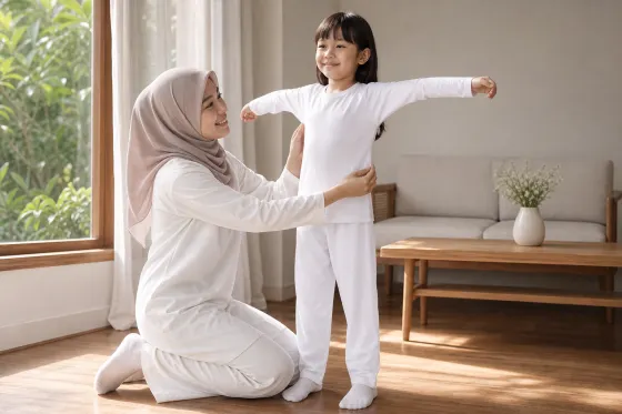 Cara Mengecek Seragam Putih Anak di Rumah: Tidak Terawang, Pas, dan Nyaman untuk Bergerak