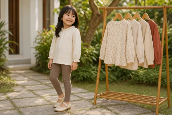 Legging Anak Warna Cokelat: 5 Ide Padu Padan untuk Aktivitas Harian tanpa Membeli Banyak Baju