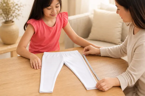 Cara Mengukur Inseam Anak untuk Memilih Legging yang Panjangnya Pas