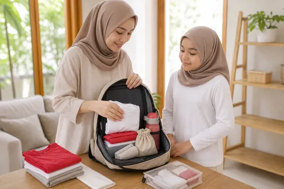 Anak Ikut Upacara lalu Lomba 17-an: Strategi Ganti Outfit yang Ringkas dan Nyaman