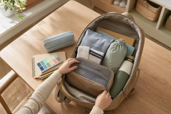 Tas Pakaian Ganti Anak untuk Sekolah sampai Sore: Isi Seperlunya agar Tidak Membebani Tas
