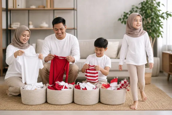Audit Pakaian Anak Setelah Pekan 17-an: Pilah yang Siap Dipakai Harian, Dicuci, atau Diperbaiki