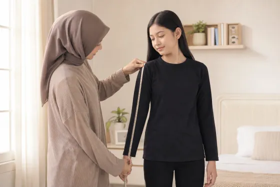 Cara Memilih Ukuran Manset Anak Remaja: Ukur Dada, Panjang Badan, dan Lengan sebelum Membeli