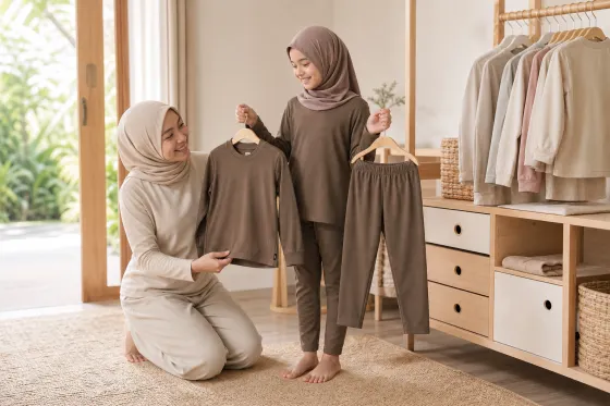 Anak Mulai Ingin Memilih Baju Sendiri: Cara Menyiapkan Pilihan yang Tetap Sesuai Cuaca dan Aktivitas