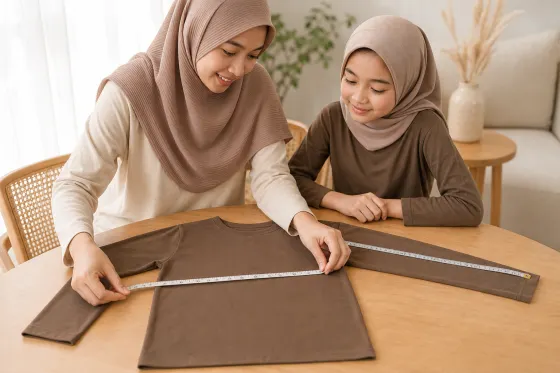 Cara Mengukur Lebar Dada dan Panjang Lengan Manset Anak sebelum Membeli Online