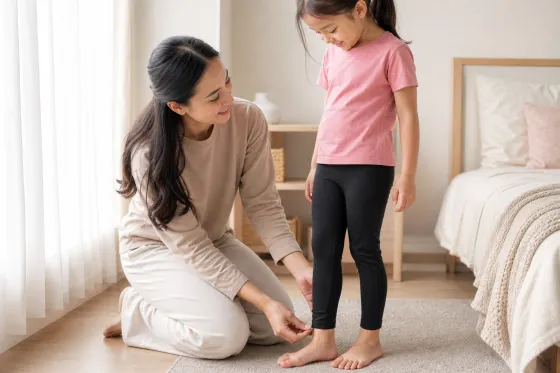 Legging Anak Sering Berputar saat Dipakai? Cara Mengecek Arah Jahitan, Pinggang, dan Panjang Kaki