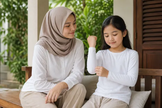 Manset Anak sebagai Inner: Cara Mengecek Panjang Lengan, Kerah, dan Keluwesan sebelum Dipakai Seharian