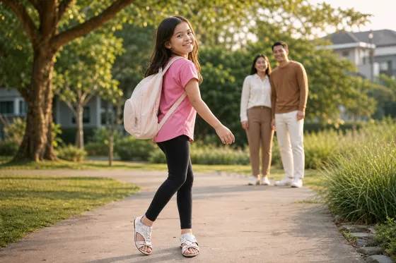 Dari Sekolah ke Bermain Sore: Formula Outfit Anak yang Mudah Diubah Tanpa Membawa Banyak Pakaian