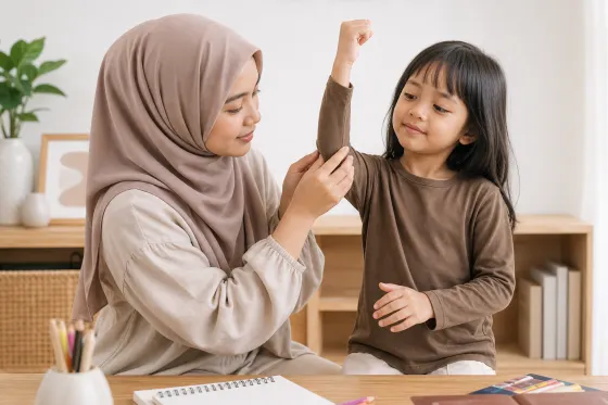 Manset Anak Sering Naik saat Bermain? Bedakan Masalah Ukuran, Panjang Lengan, dan Cara Melapisinya