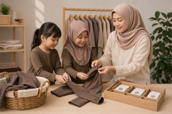 Baju Anak Sering Tertukar di Rumah? Sistem Label yang Mudah Dibaca Anak tanpa Merusak Pakaian