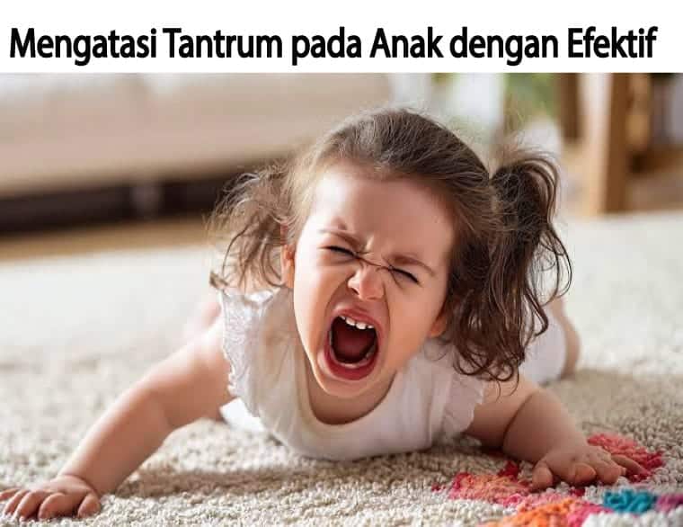 Tips Mengatasi Tantrum pada Anak dengan Efektif